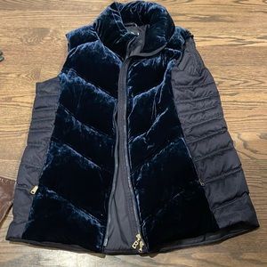 Bogner Navy Blue Quilted Vest